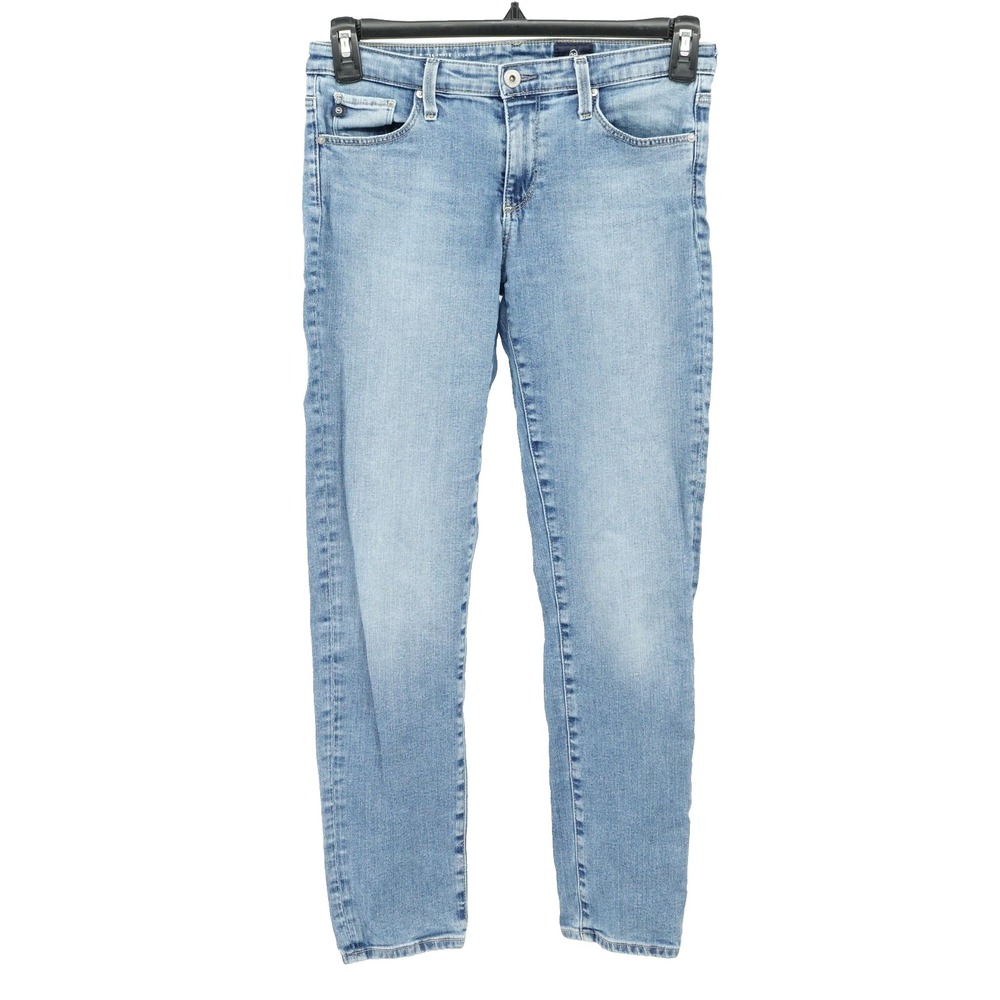 AG Adriano Goldschmied Denim Jeans SZ 27 Prima Cigarette Ankle Clean Girl Casual